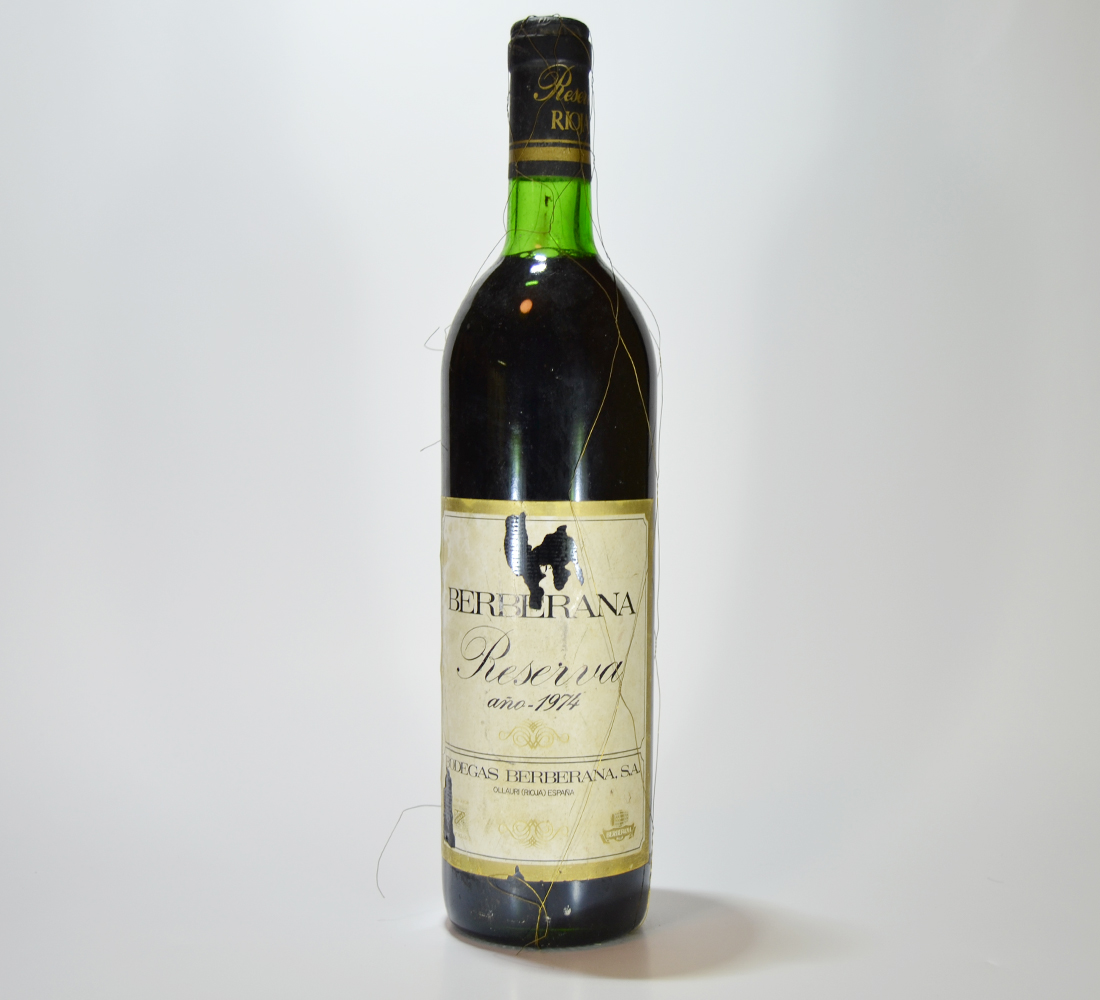 1974 Bodegas Berberana Reserva Rioja