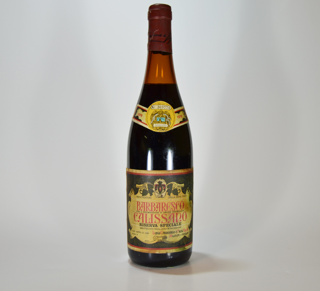 1970 Luigi Calissano Barbaresco Riserva Speciale DOCG, Piedmont, Italy