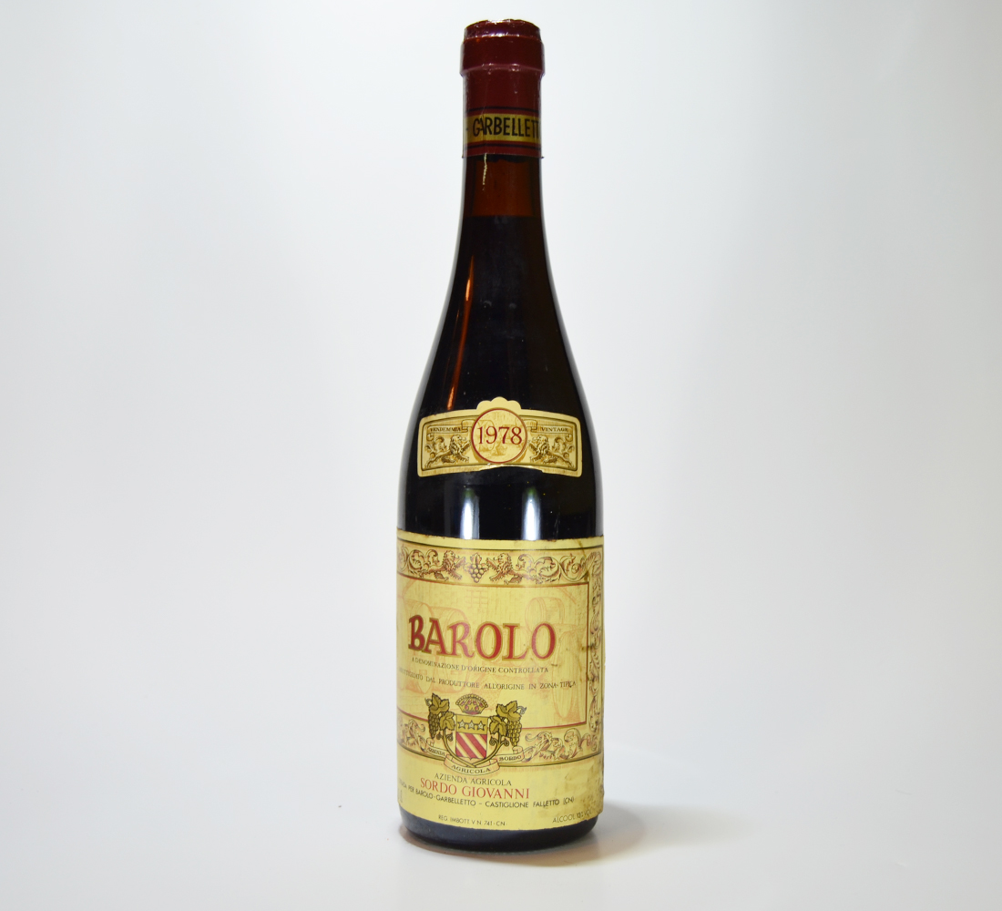 1978 Giovanni Sordo Barolo DOCG