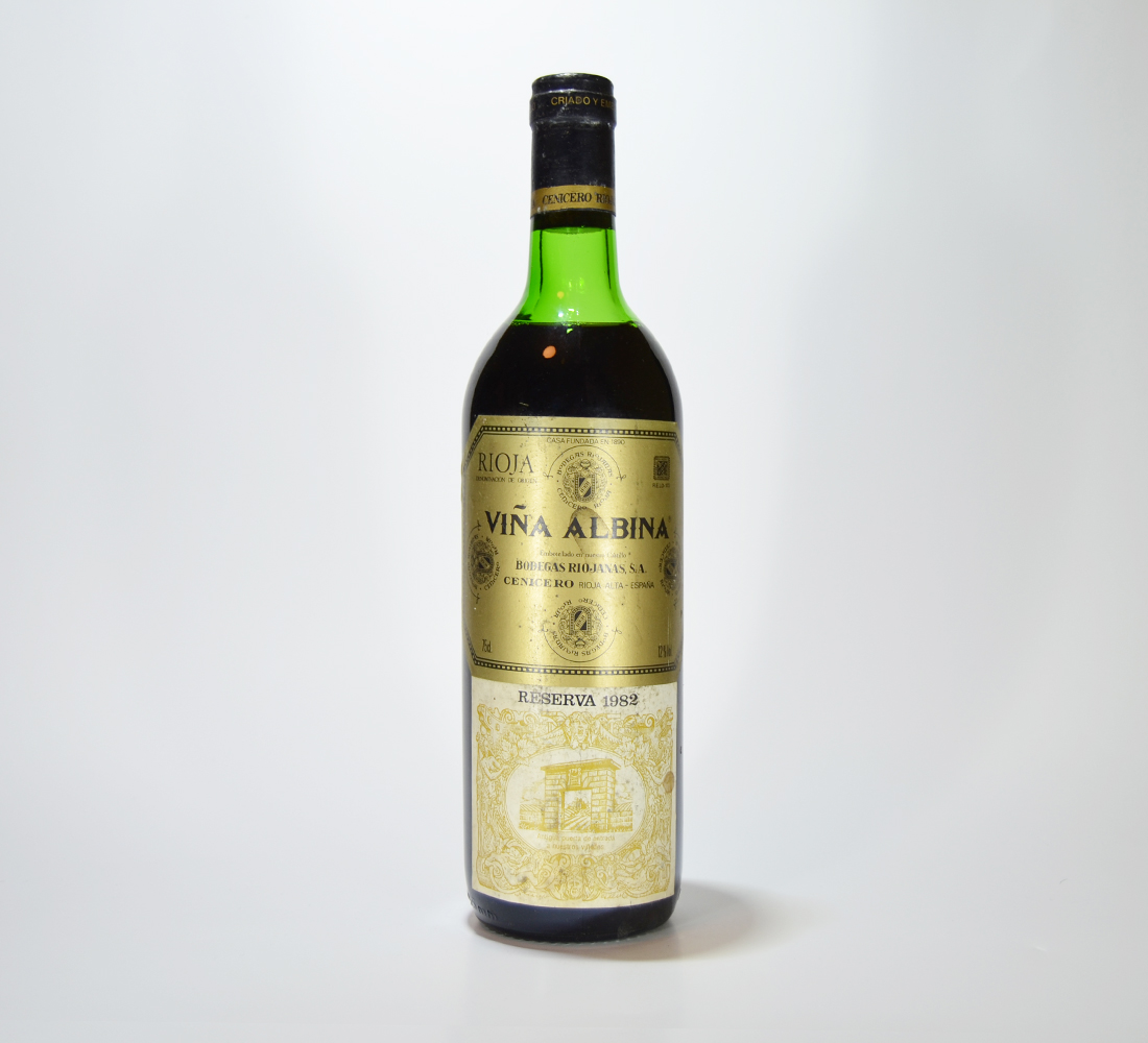 1982 Viña Albina Reserva Bodegas Riojanas S.A.