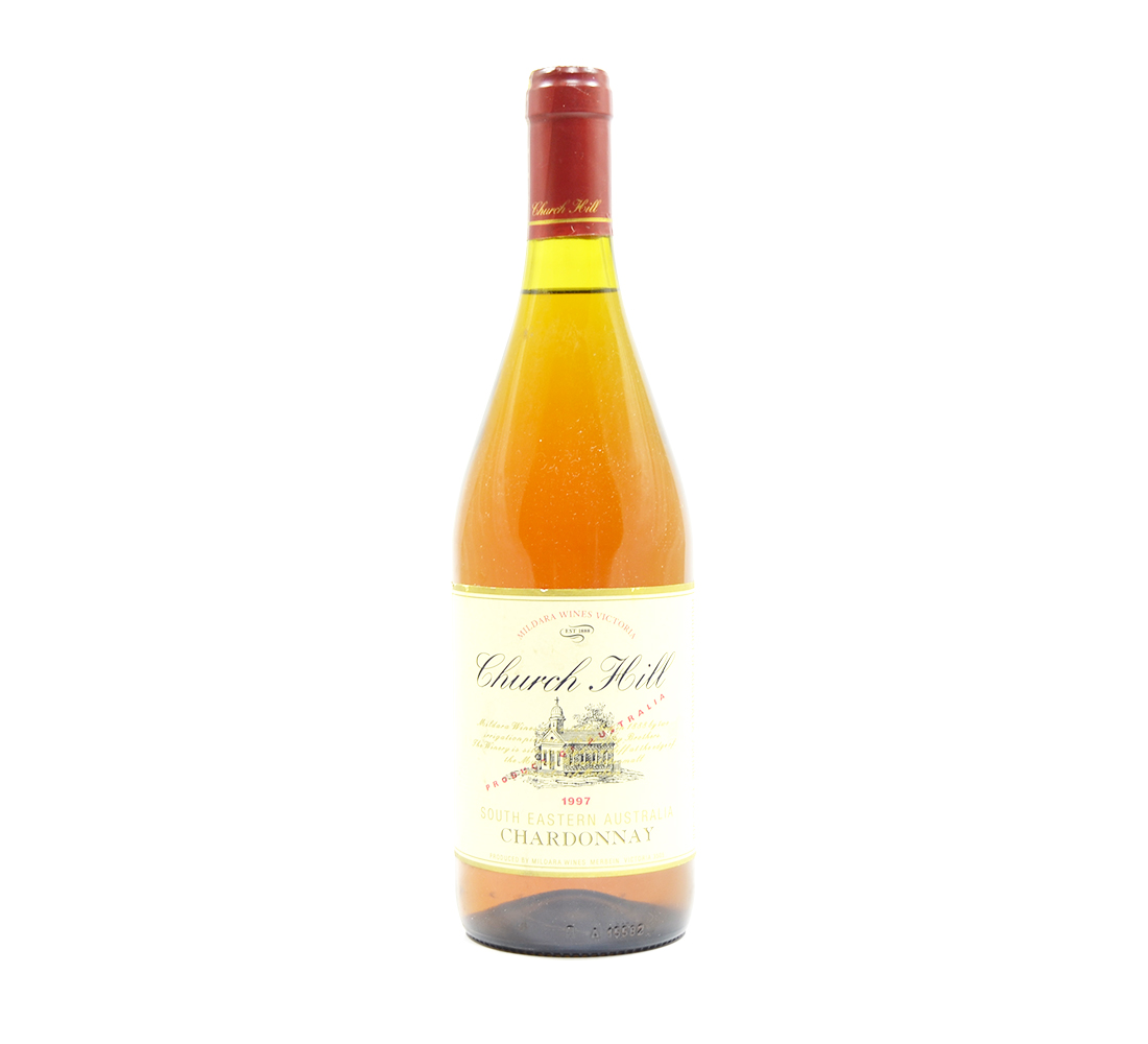 1997 Church Hill Chardonnay Mildara Wines Victoria